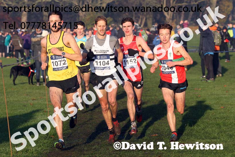 Senior and under-23 men, European Cross Country Trials, Sefton Park, Liverpool. Photo: David T. Hewitson/Sports for All Pics